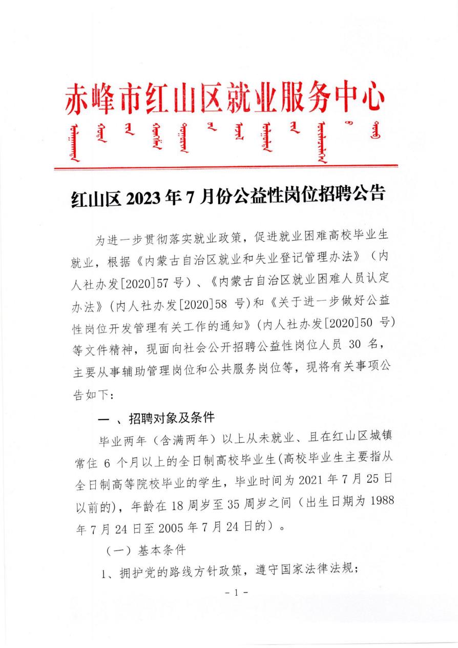 红山区财政局最新招聘启事概览